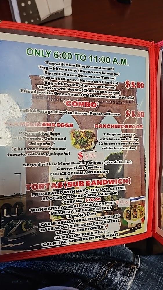 Taqueria Arandas Menu image 1