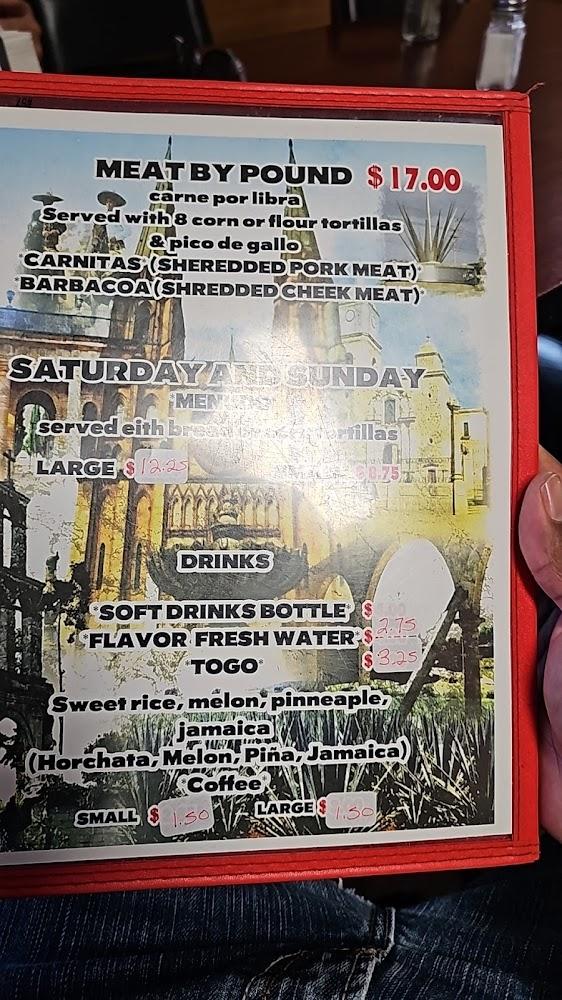 Taqueria Arandas Menu image 3