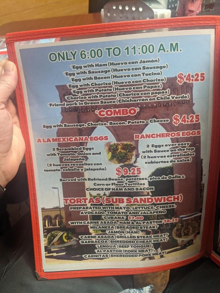 Taqueria Arandas Menu image 4